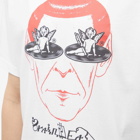 Brain Dead Men's Sound & Vision T-Shirt in White