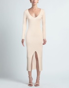 Jucca Womens Midi dress in Beige