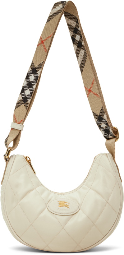 Photo: Burberry Off-White Horseshoe Crossbody Bag