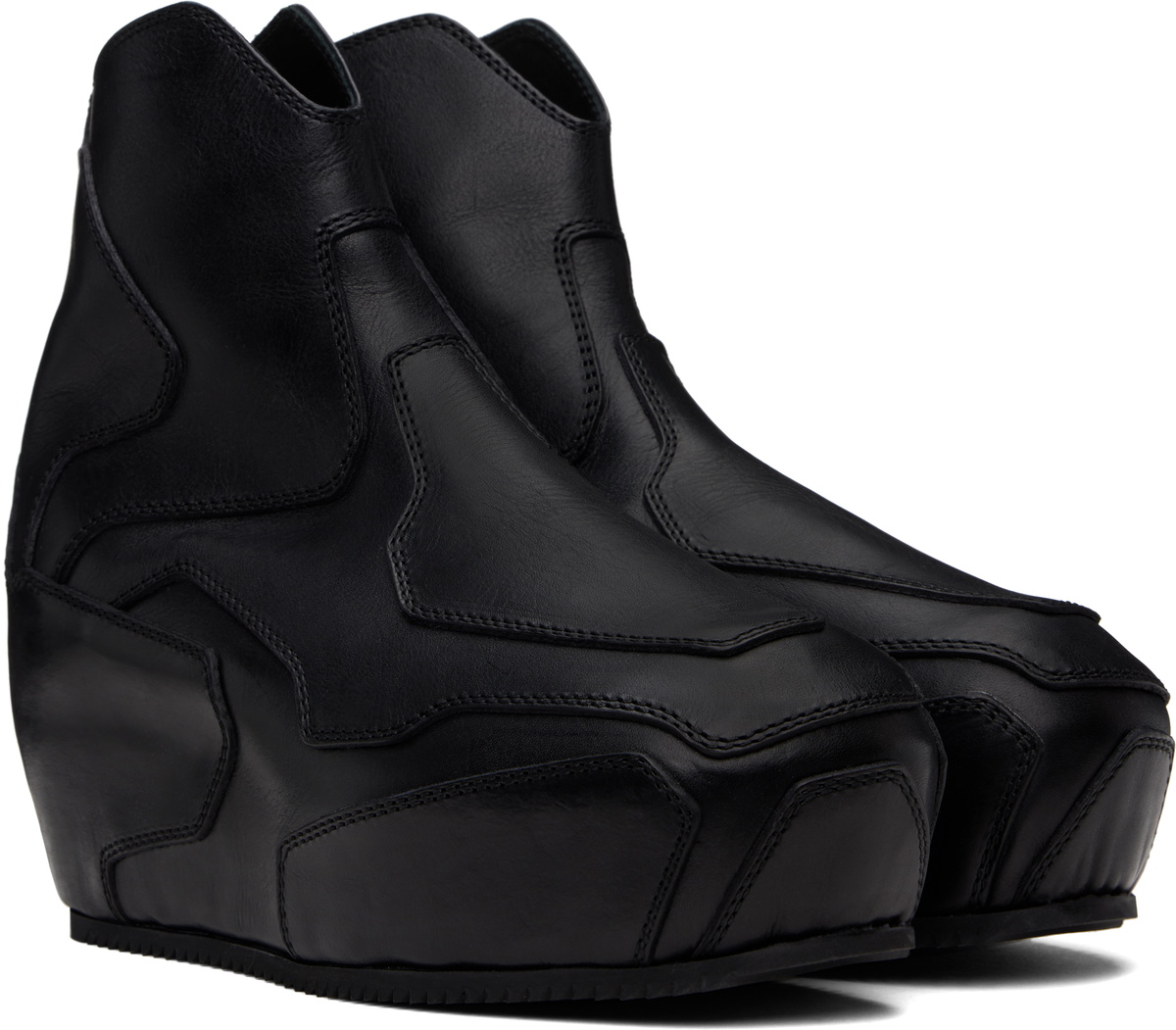 Julius Black Ergonomics In-Heel Boots Julius
