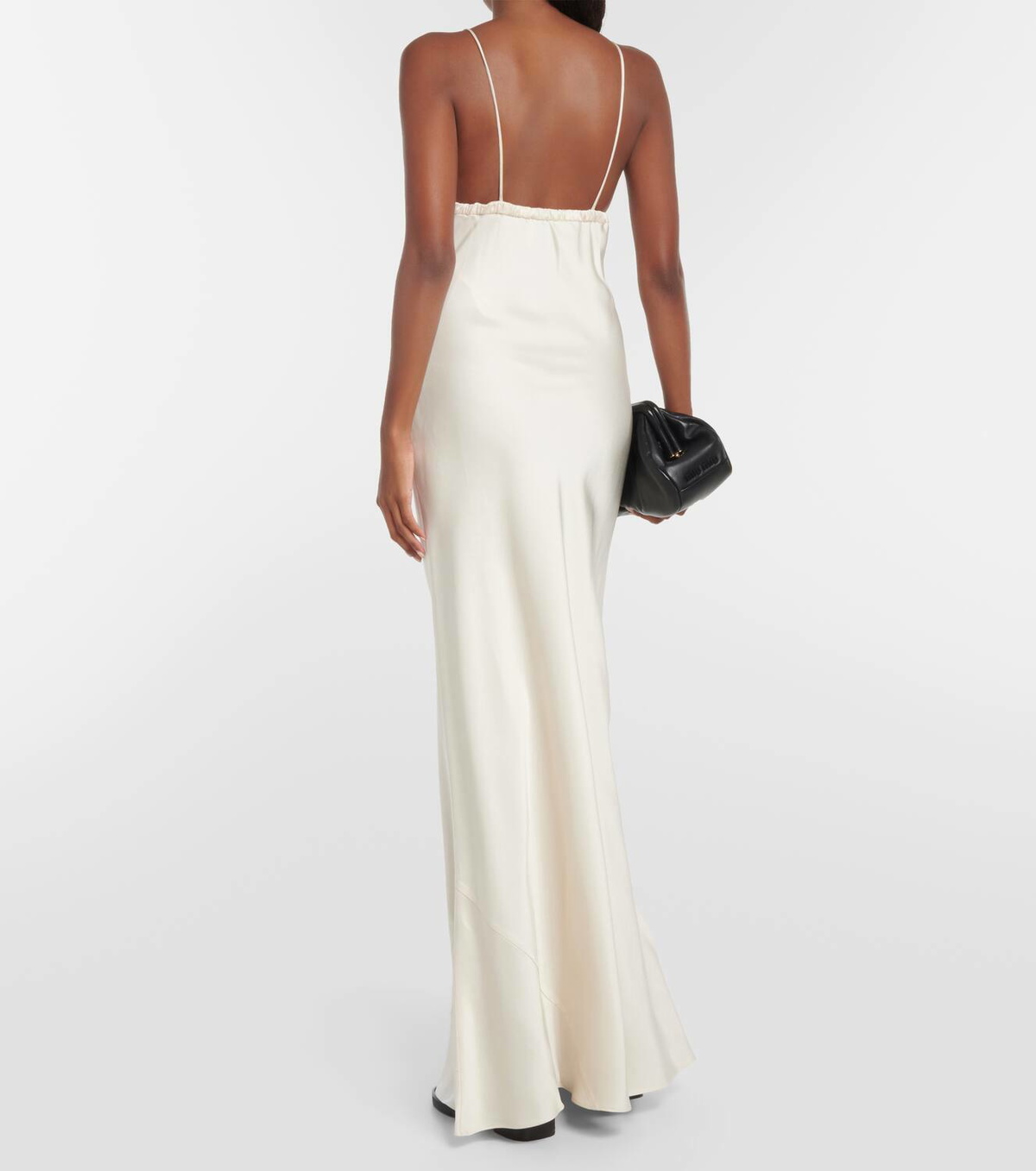 Miu Miu Satin gown Miu Miu