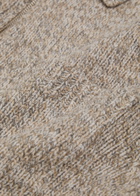 Wax London Alpha Half-zip Wool Polo Jumper Beige