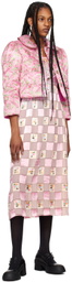Anna Sui Pink Arcadia Blossom Jacket