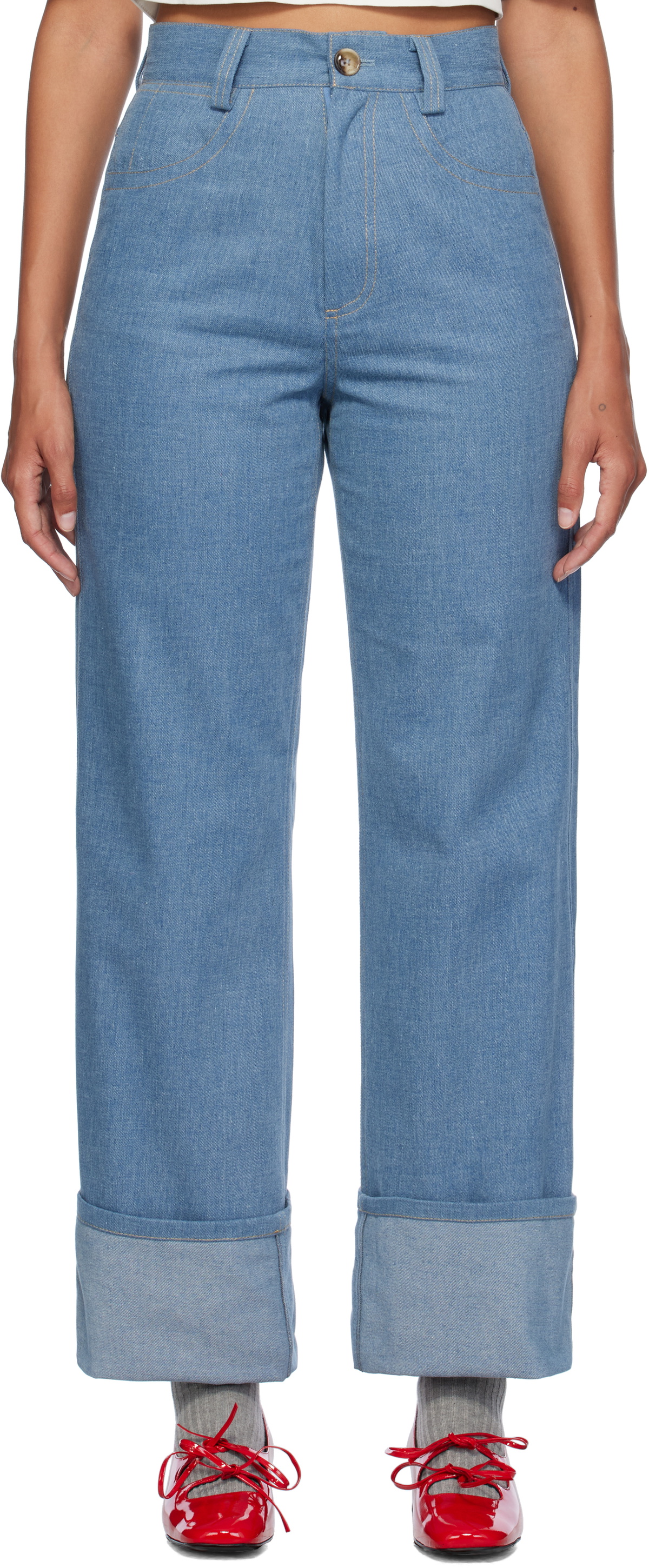 Caro Editions Blue Annika Jeans