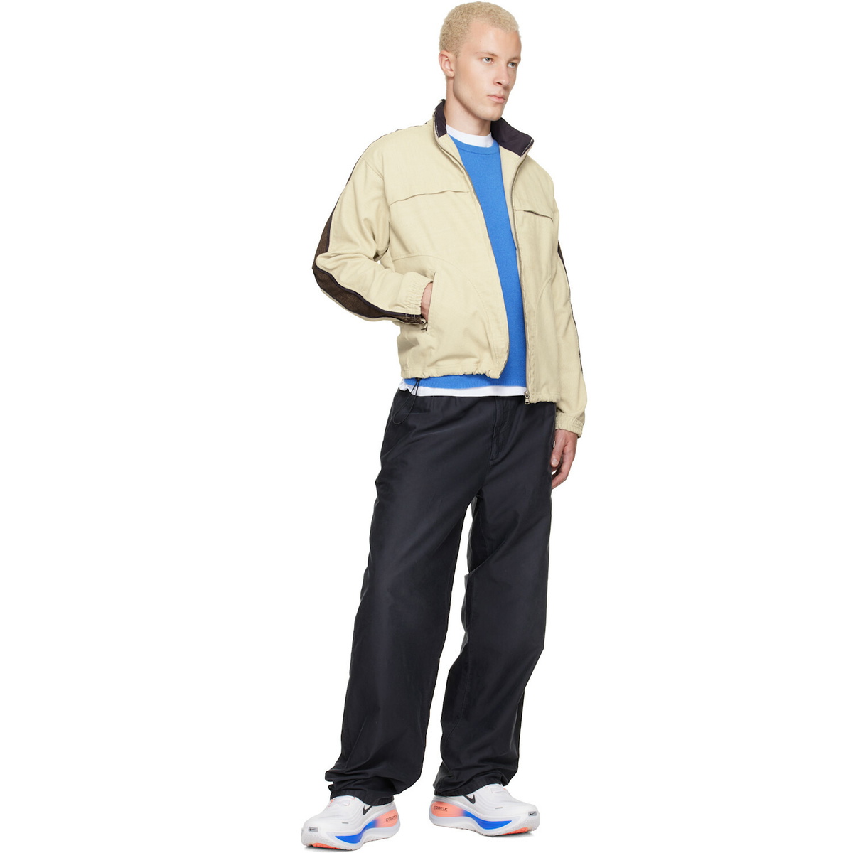 Nike White Vomero Plus Sneakers