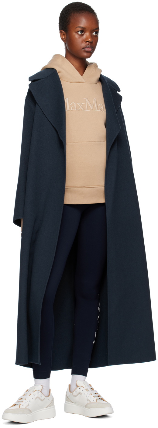 S Max Mara Navy Olivia Coat S Max Mara