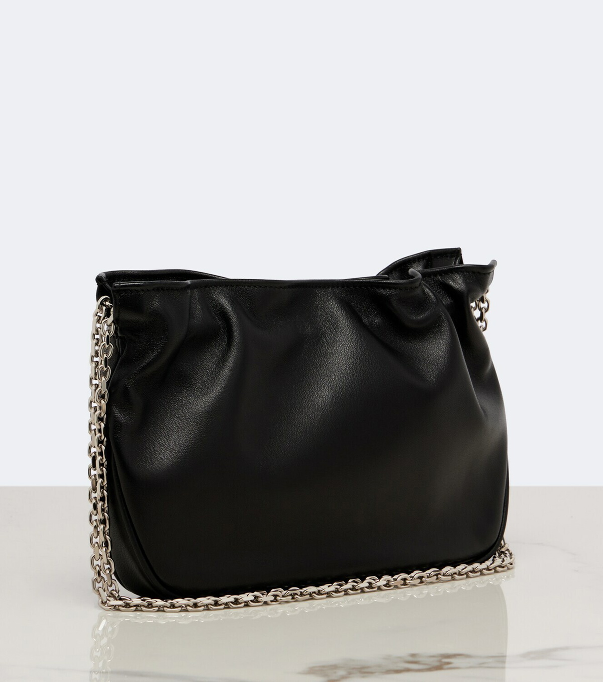 Roger Vivier Pilgrim Micro leather shoulder bag