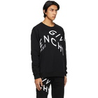 Givenchy Black Refracted Logo Sweatshirt