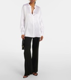 Vince Silk satin blouse