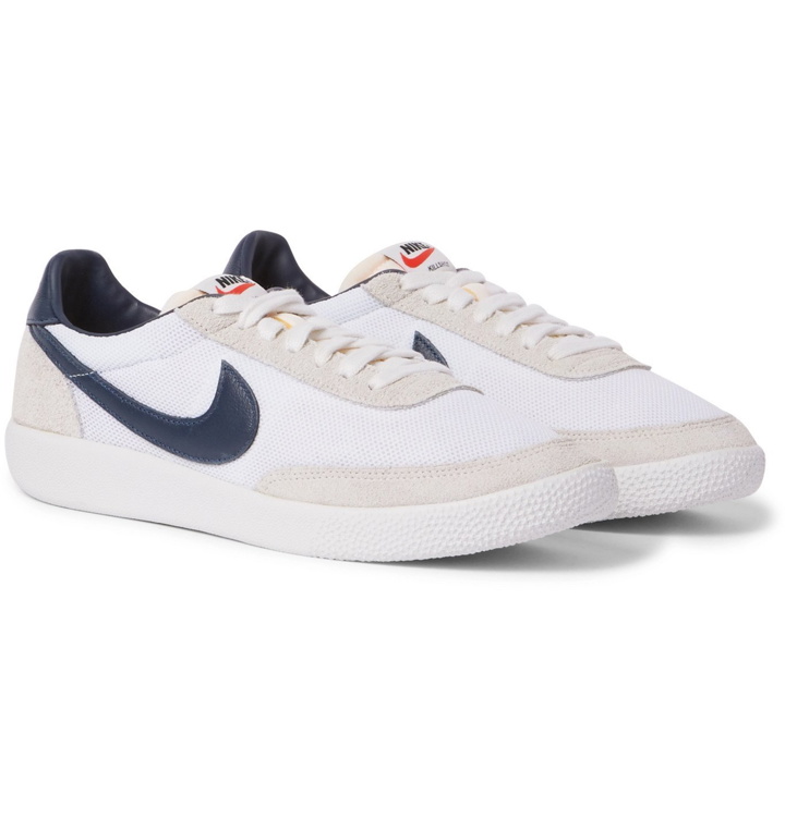Photo: Nike - Killshot OG SP Mesh, Leather and Suede Sneakers - Neutrals