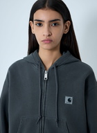 Carhartt WIP Hooded Logo Motif Sweatshirt