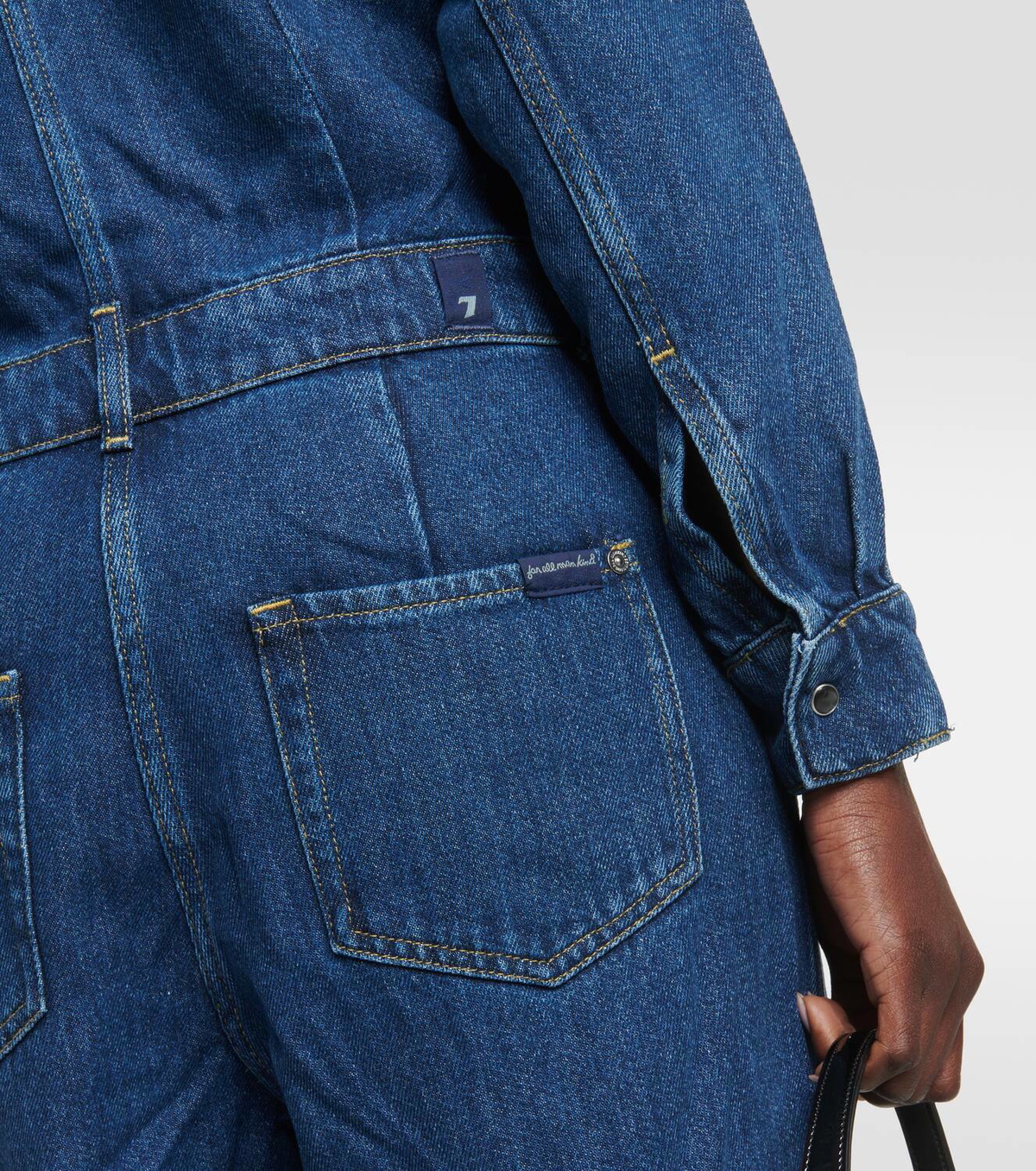 7 For All Mankind Denim jumpsuit