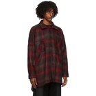 Nicholas Daley Red Smock Jacket