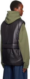 GANNI Black Padded Vest