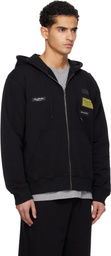 MM6 Maison Margiela Black Label Patch Hoodie