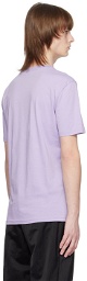 BOSS Purple Printed T-Shirt