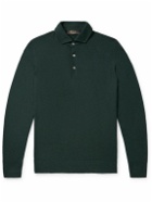 Loro Piana - Slim-Fit Baby Cashmere Polo Shirt - Green