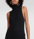 Frame Ribbed-knit turtleneck top