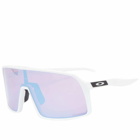 Oakley Men's Sutro Sunglasses in Polished White/Prizm Snow Sapphire