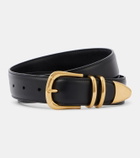 The Row Vintage leather belt