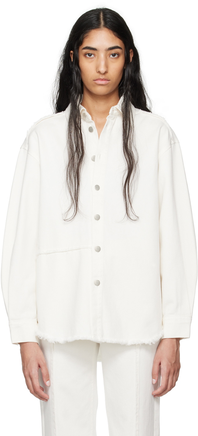 Holzweiler Off-White Dina Denim Shirt