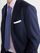 Kiton - Virgin Wool Suit Jacket - Blue