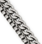 Givenchy - Oxidised Silver-Tone Bracelet - Silver