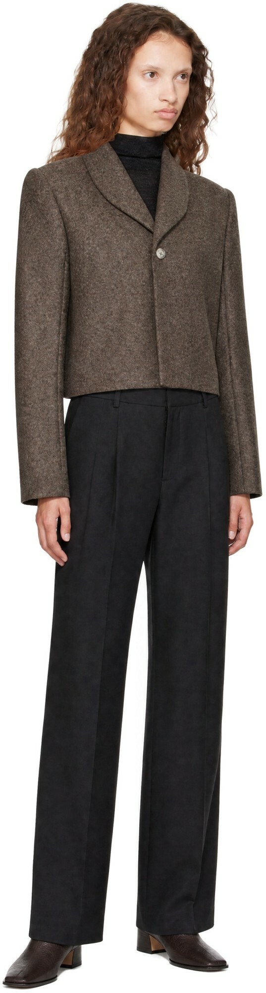 Lauren Manoogian Brown Lano Blazer