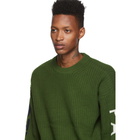 Kenzo Green Wool Kenzo Paris Sweatshirt