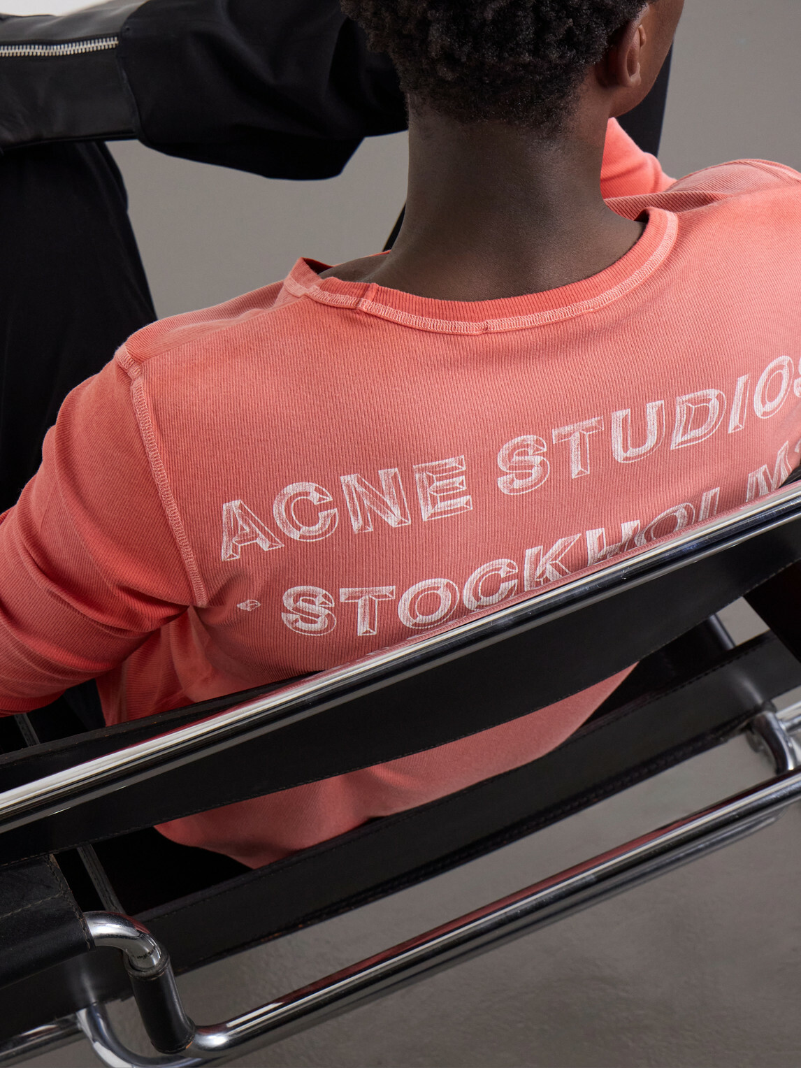 Acne Studios - Einso Ribbed Jersey T-Shirt - Red