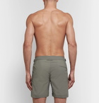 Orlebar Brown - Bulldog Mid-Length Swim Shorts - Men - Gray green