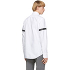 Thom Browne White Oxford Armbands Classic Shirt