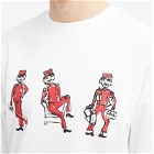 Late Checkout Men's Bellboy T-Shirt in White