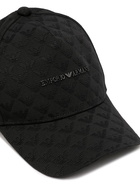 EMPORIO ARMANI - Allover Logo Baseball Cap