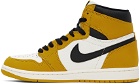 Nike Jordan Yellow & White Air Jordan 1 Retro High OG Sneakers