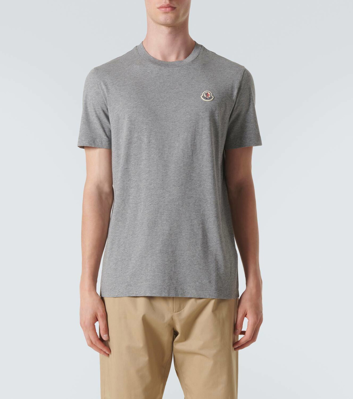 Moncler Set of 3 logo cotton jersey T-shirts Moncler