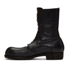 Guidi Black Big Daddy Lace-Up Boots