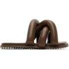 YUME YUME Brown Tyre Slides