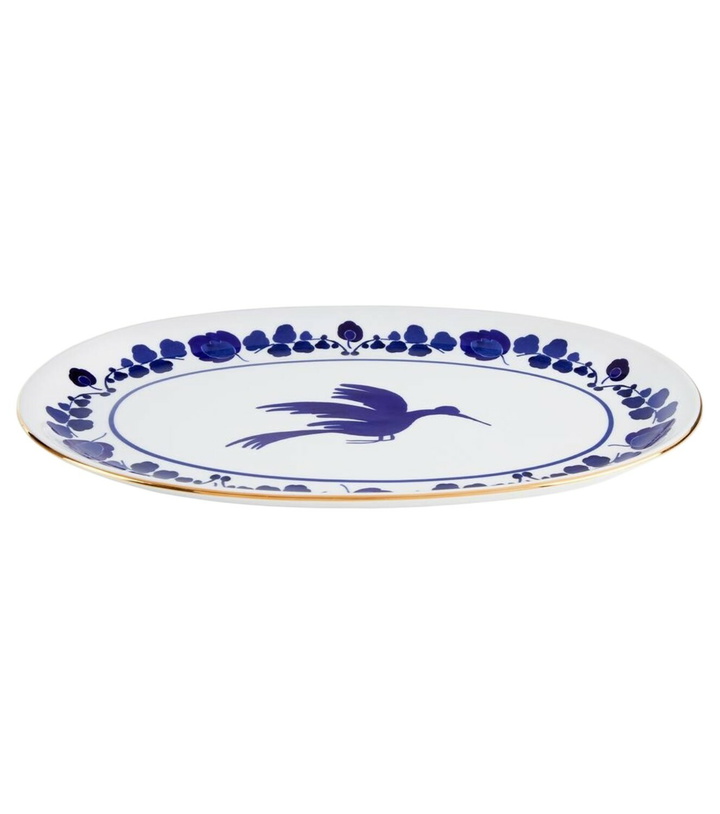 Photo: La DoubleJ Wildbird Blue porcelain platter