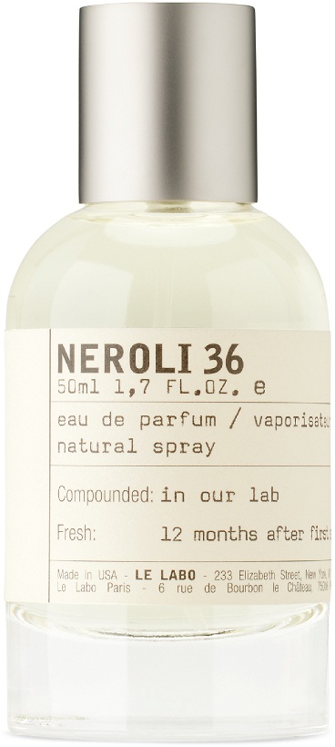 Photo: Le Labo Neroli 36 Eau de Parfum, 50 mL
