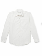 Small Talk - Striped Cotton-Voile Shirt - White