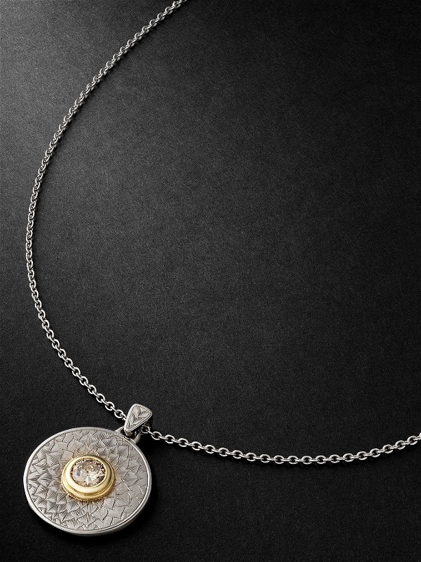 Photo: Duffy Jewellery - 18-Karat White and Yellow Gold Diamond Necklace