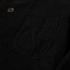 Universal Works Men's Bakers Overshirt in Black