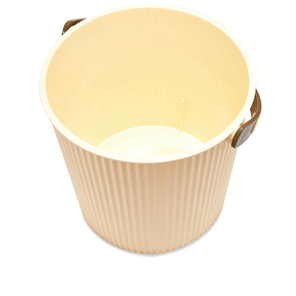 Secchio Hachiman Omnioutil Medio 10 Litri - Senape, Con Coperchio