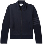 Thom Browne - Cotton-Jersey Bomber Jacket - Blue