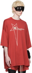 Rick Owens Red Champion Edition Tommy T-Shirt