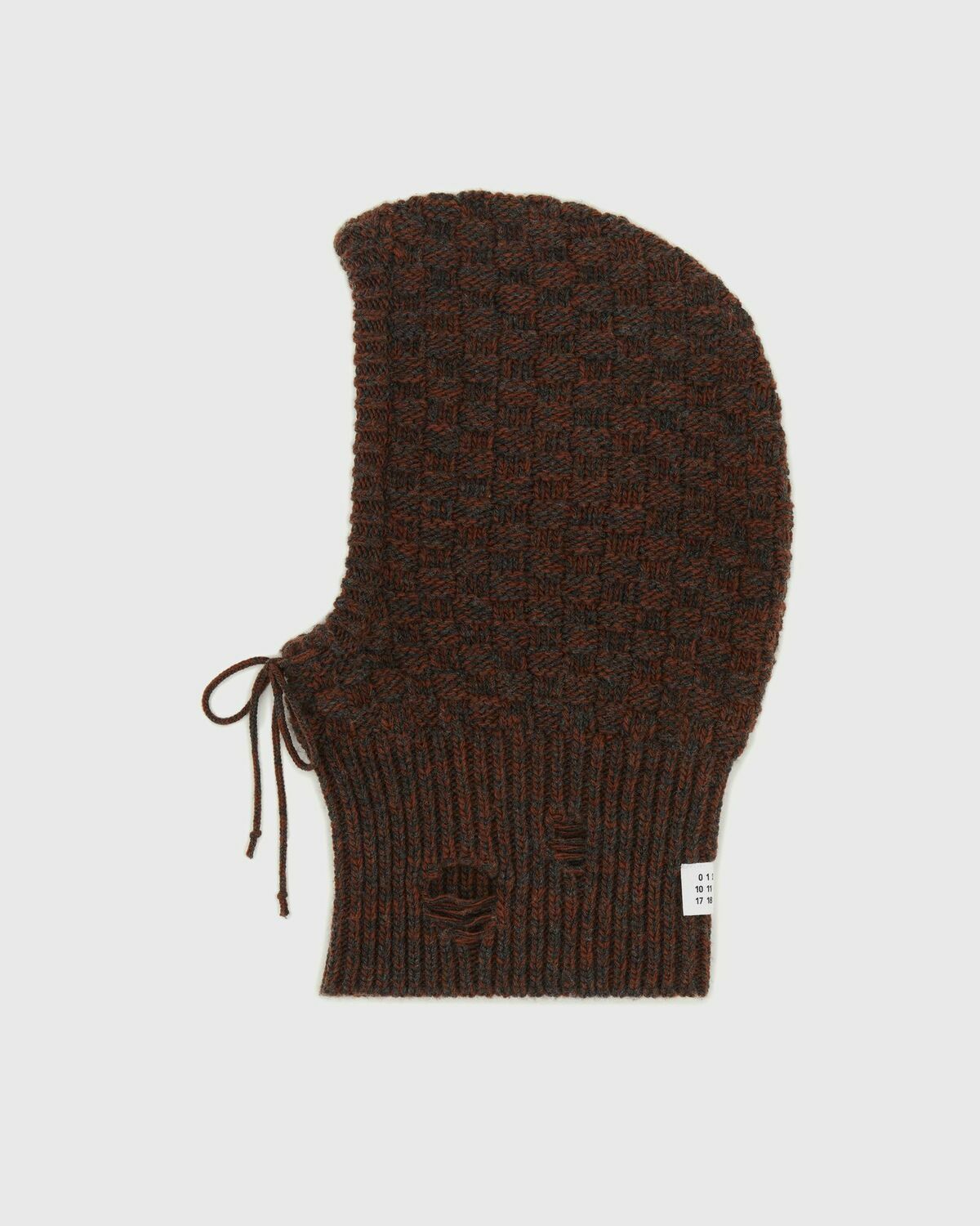 Maison Margiela MM6 BEANIE Grey Mens Balaclava