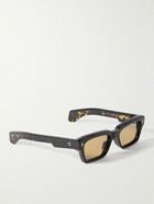 Jacques Marie Mage - Ashcroft Rectangular-Frame Tortoiseshell Acetate Sunglasses