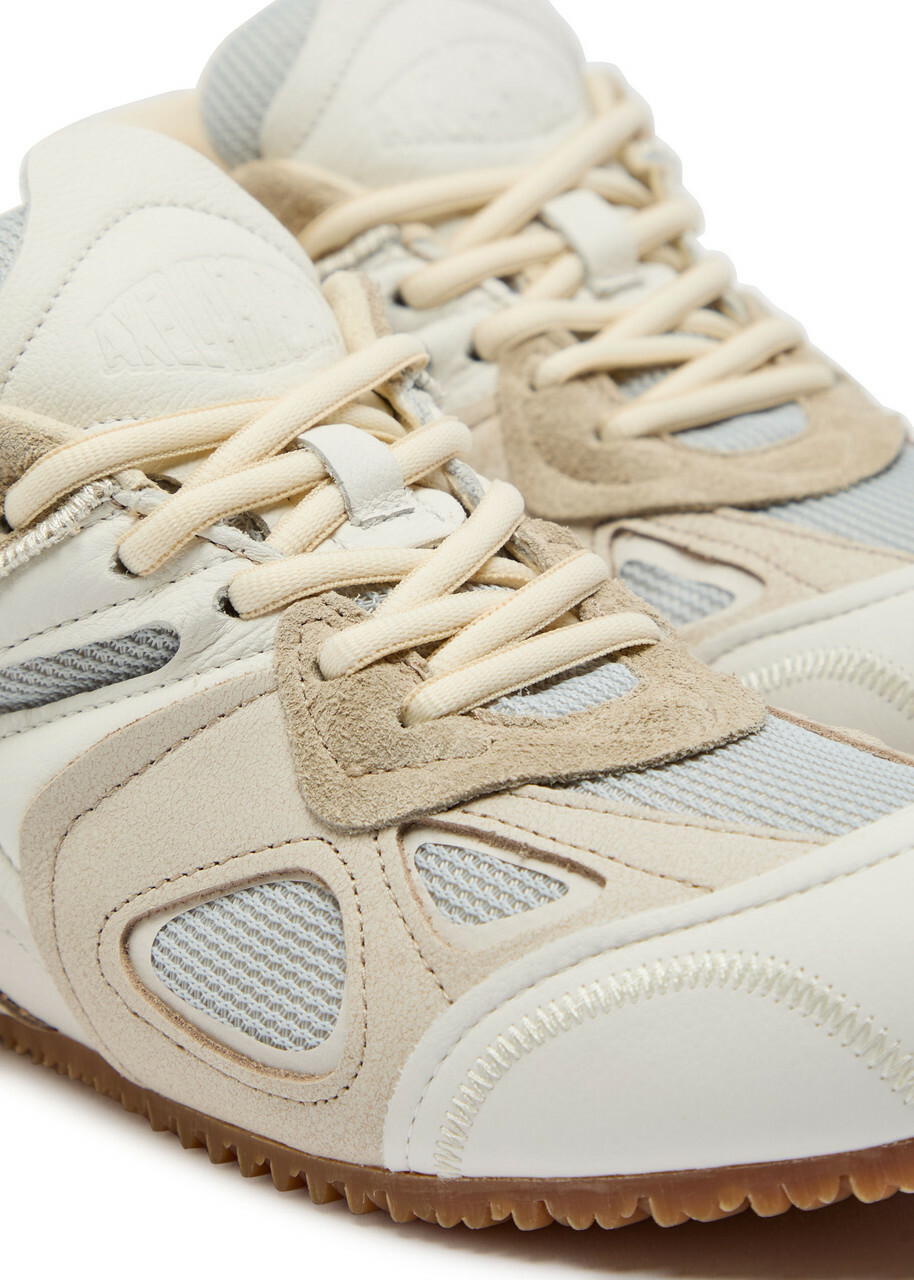 Axel Arigato Slow Runner Panelled Mesh Sneakers Ivory