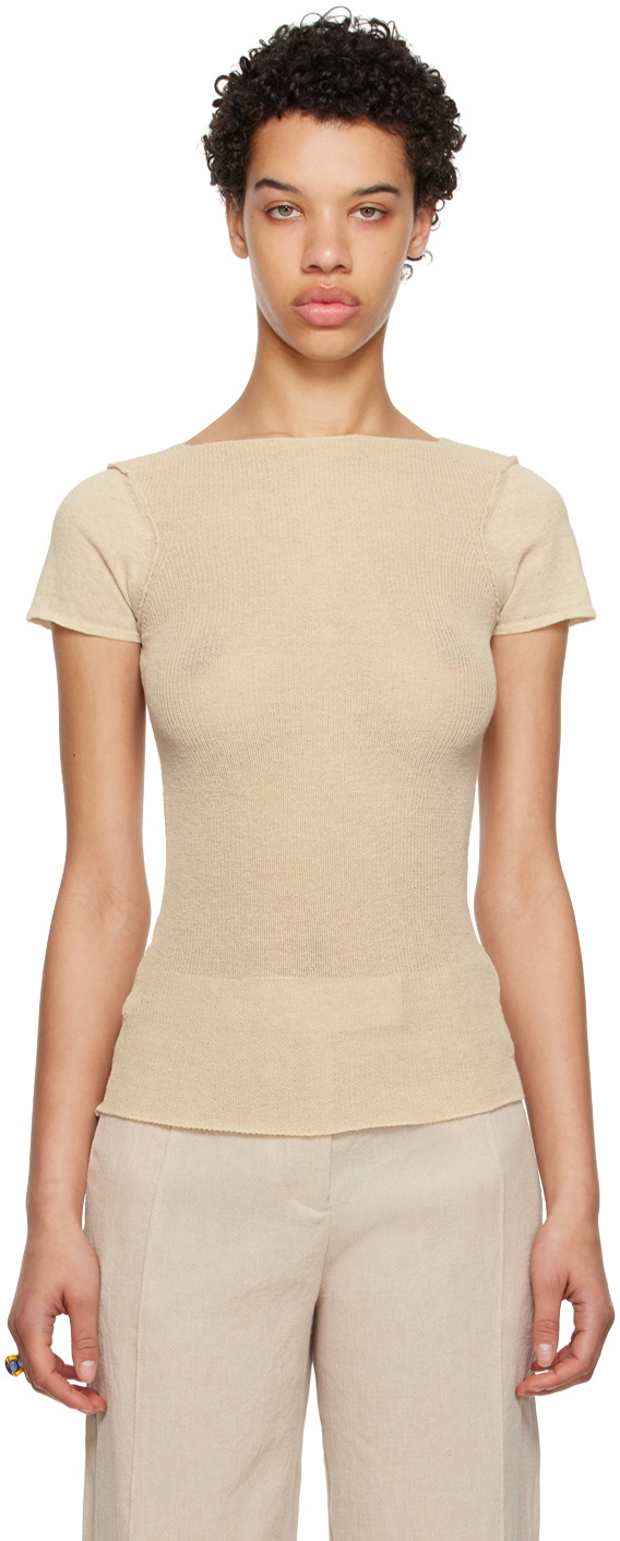 Paloma Wool Tan Lope T-Shirt Paloma Wool